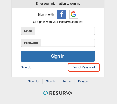 How do I reset my password?